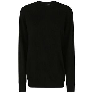 WARDROBE NYC Crew Neck Long Sleeve Sweater Women BLACK Sweaters & Knitwear